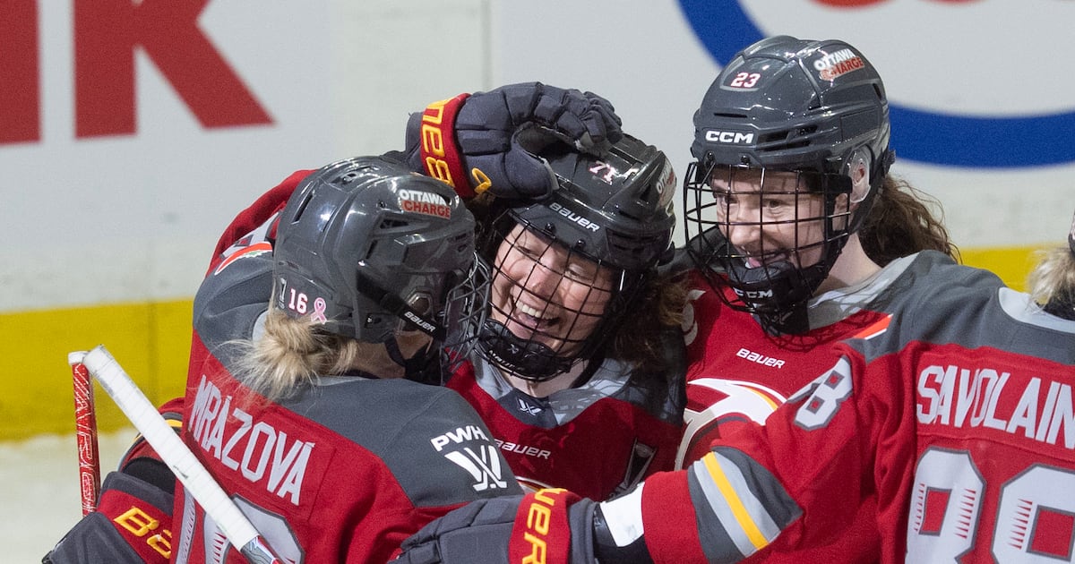 Michela Cava scores 2OT winner as Ottawa Charge beat Boston Fleet to advance to PWHL Finals