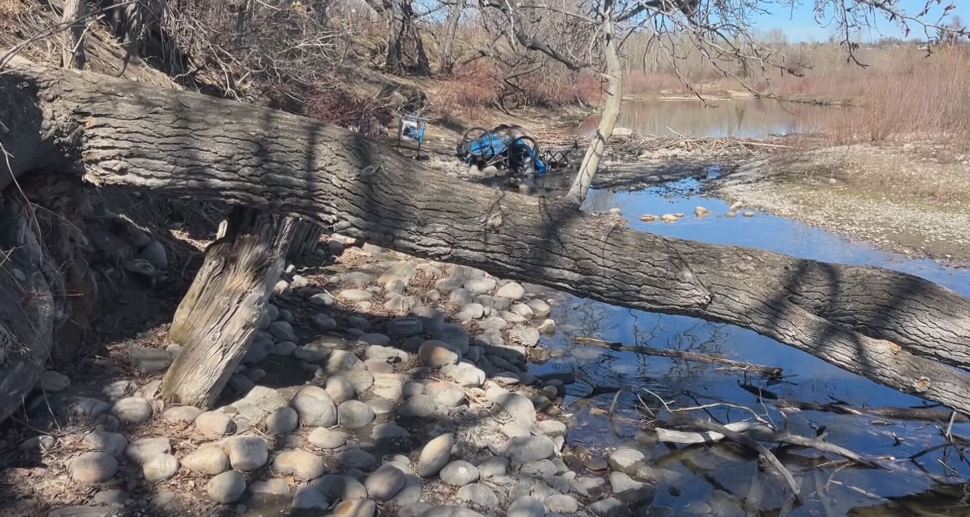 Warmer weather brings encampments back to Calgary’s Bow River