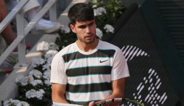 Carlos Alcaraz watches brother Jaime win his under-16 debut at the Madrid Open
