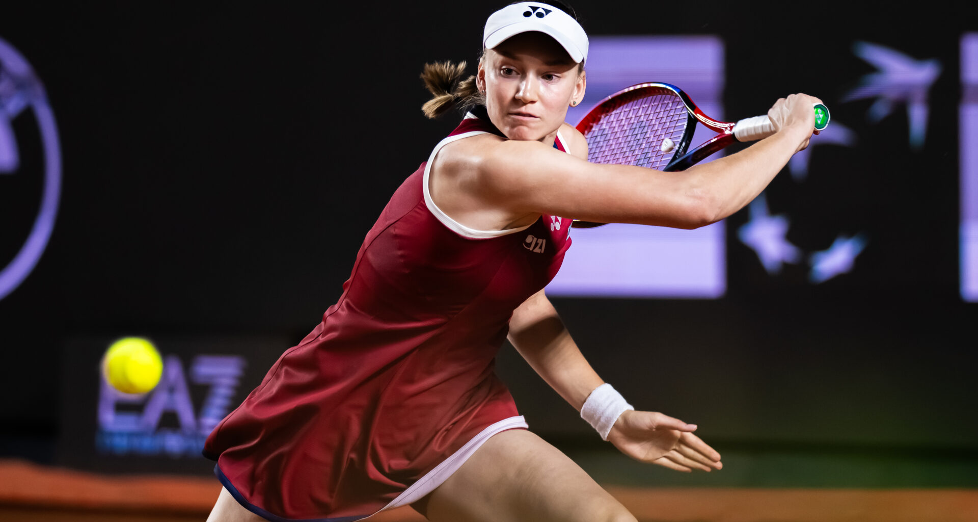 Rybakina passes opening test with win over Sakkari in Rome second round