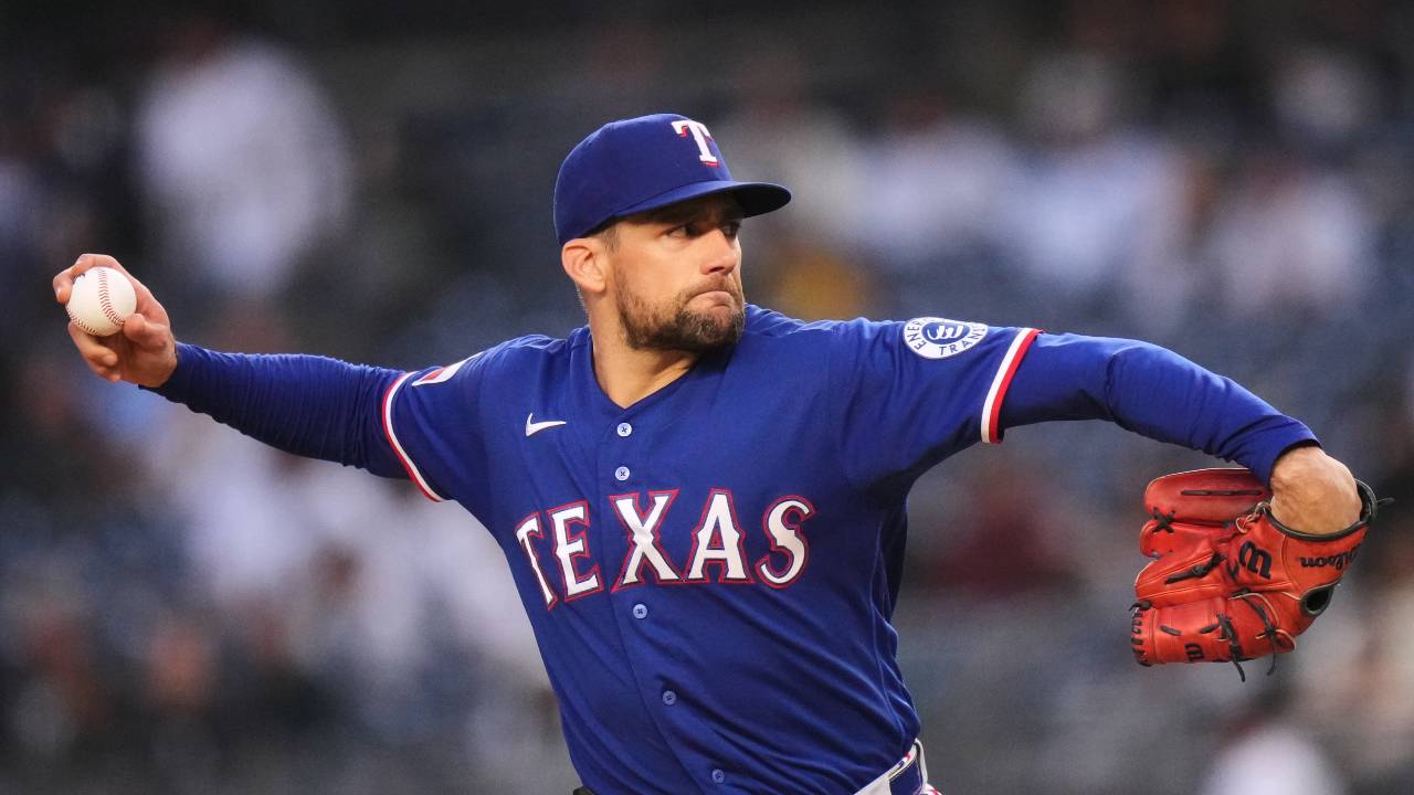 Rangers scratch Nathan Eovaldi from scheduled start with left side tightness