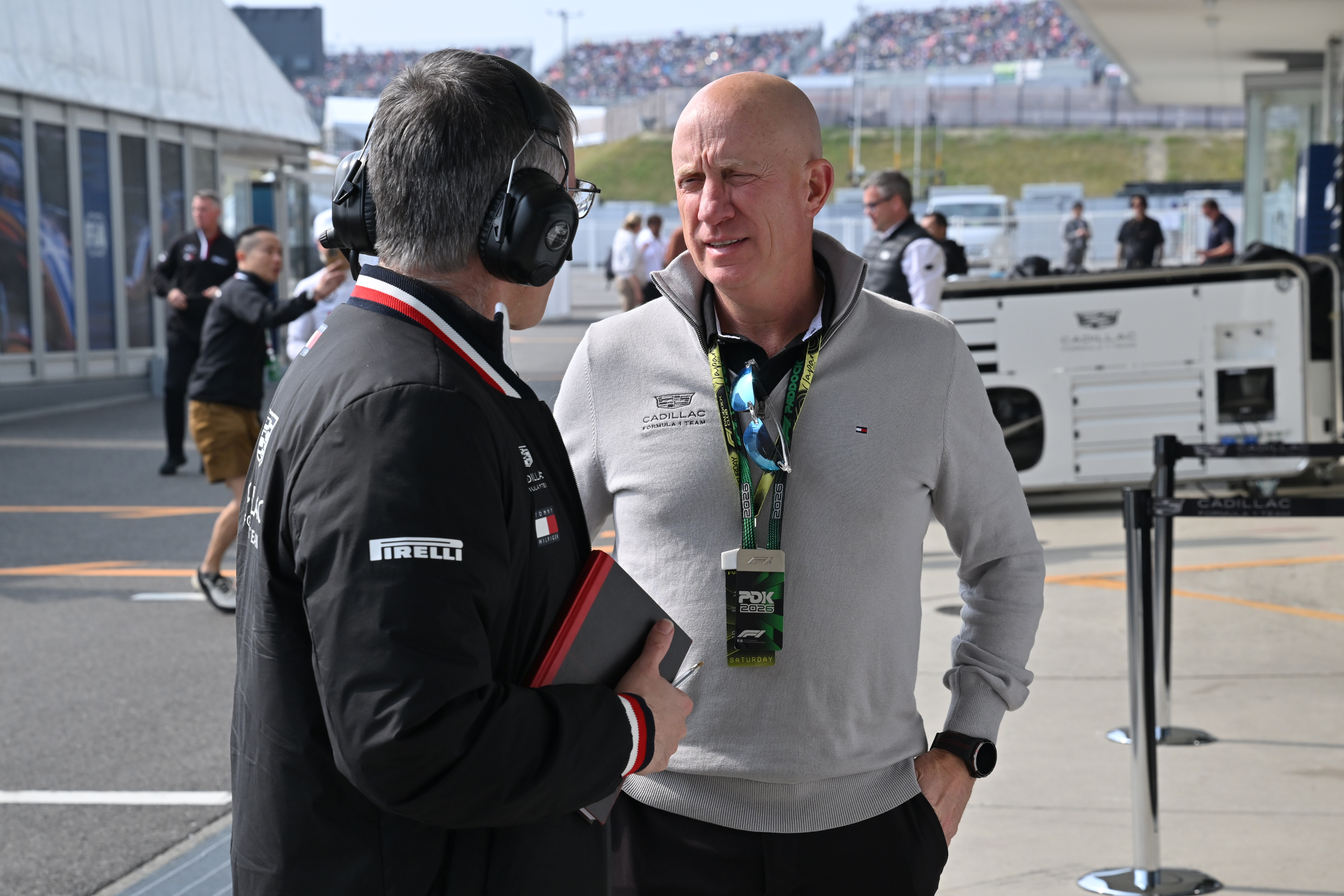 Eric Warren at the Japanese Grand Prix