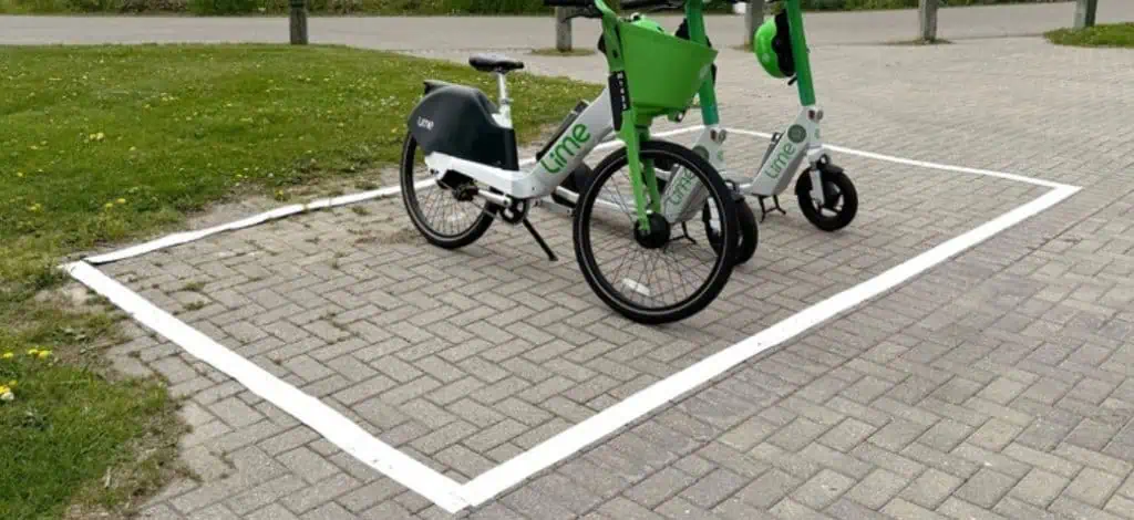 escooter parking program in mississauga.