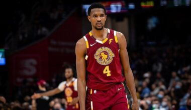 Evan Mobley at 2025 All-star game. Photo: Erik Drost/Wiki Commons