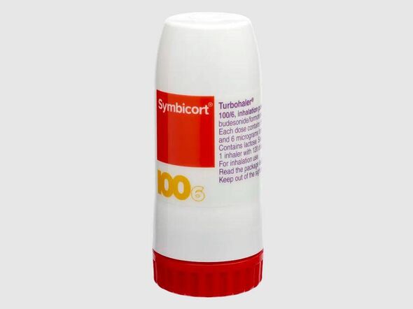 Example of combination inhaler Example of combination inhaler
