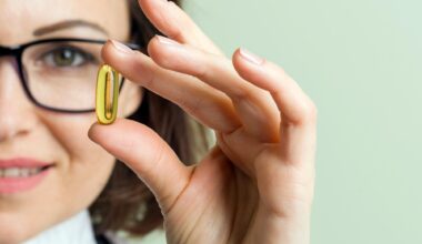 Fish Oil Supplement Capsule