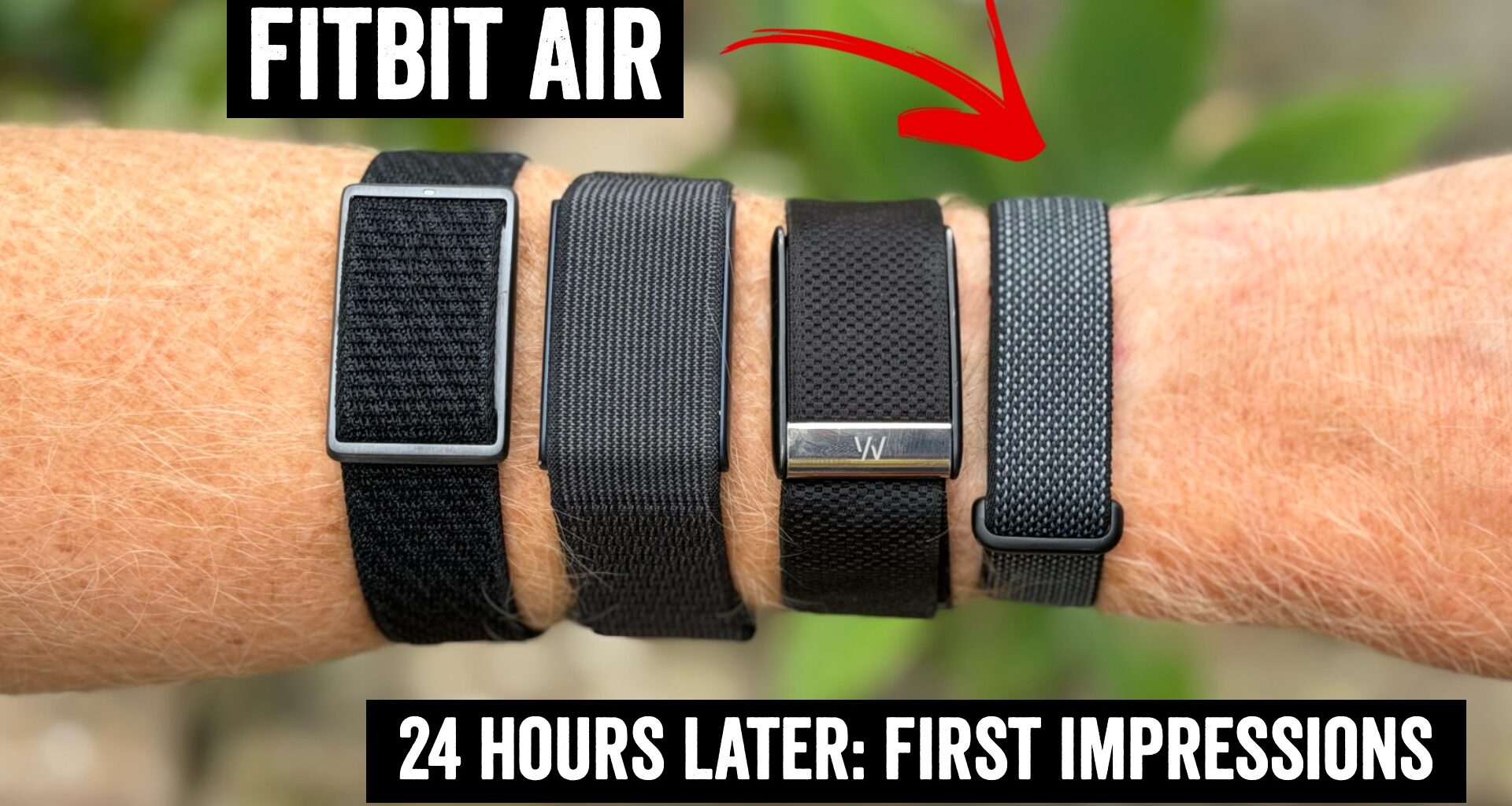 Fitbit Air: 24 Hours Later First Impressions