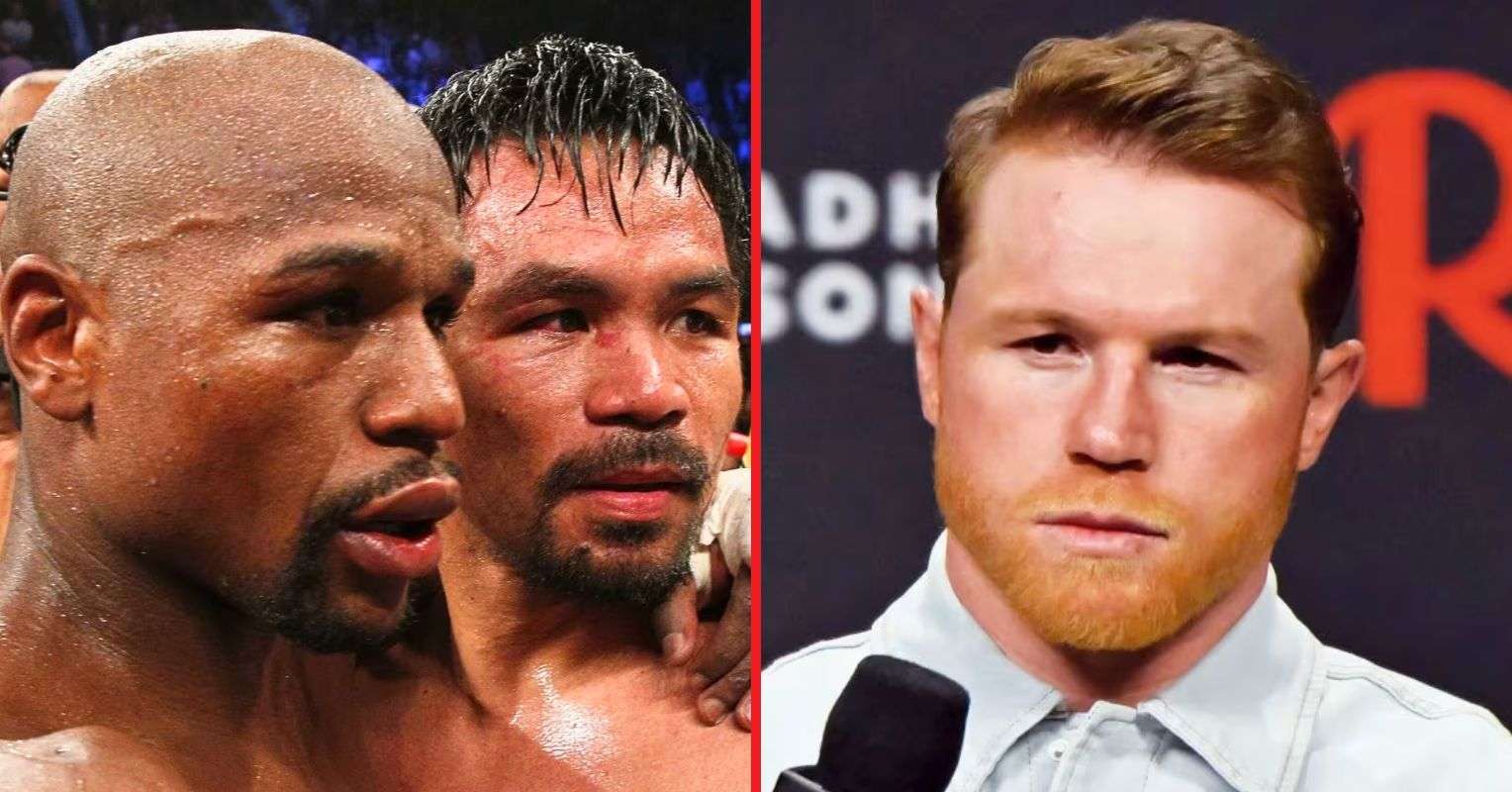 Canelo sums up Mayweather’s rematch with Pacquiao over 10 years on from first fight