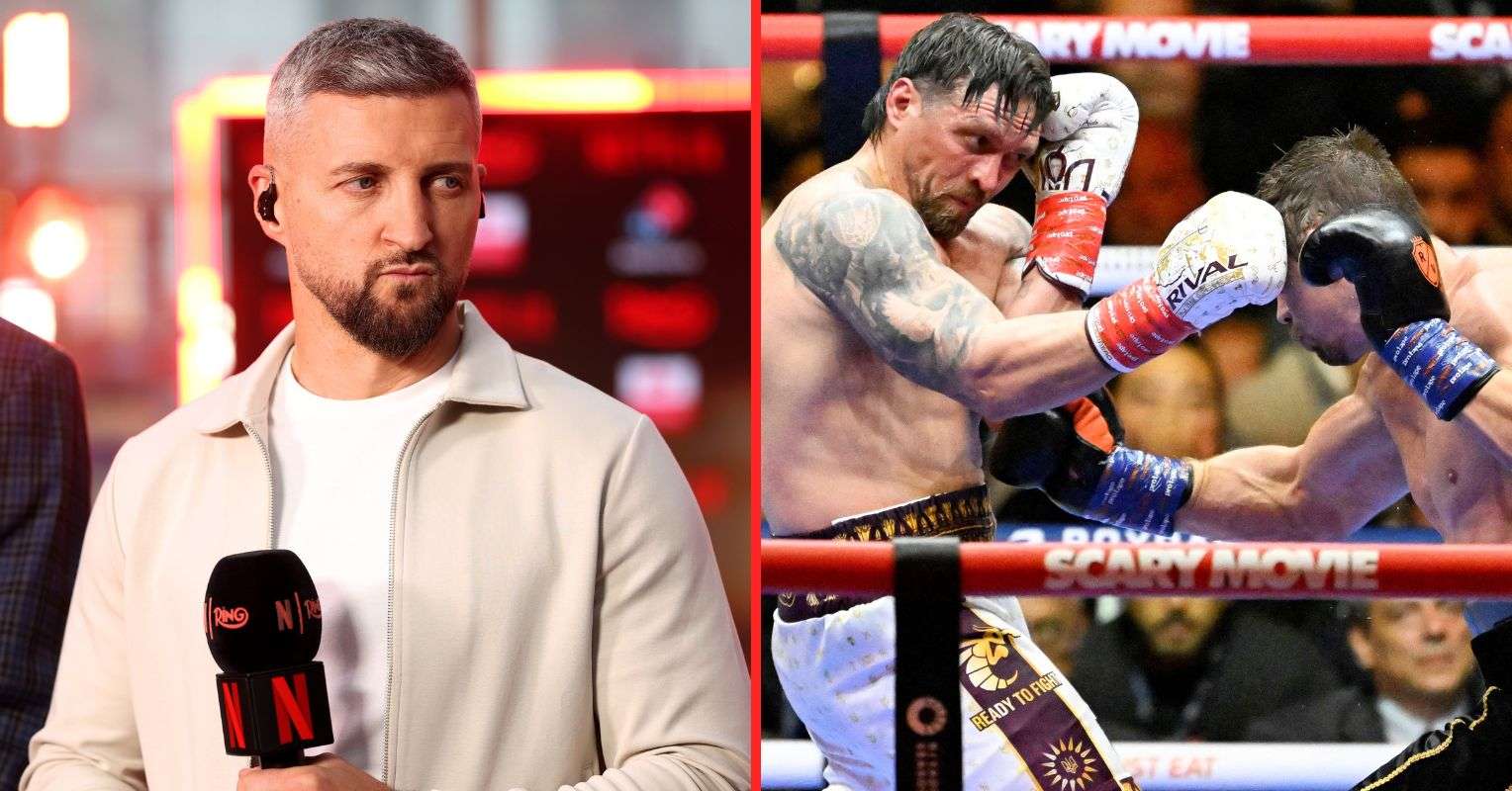 Carl Froch sums up Oleksandr Usyk’s performance against Rico Verhoeven
