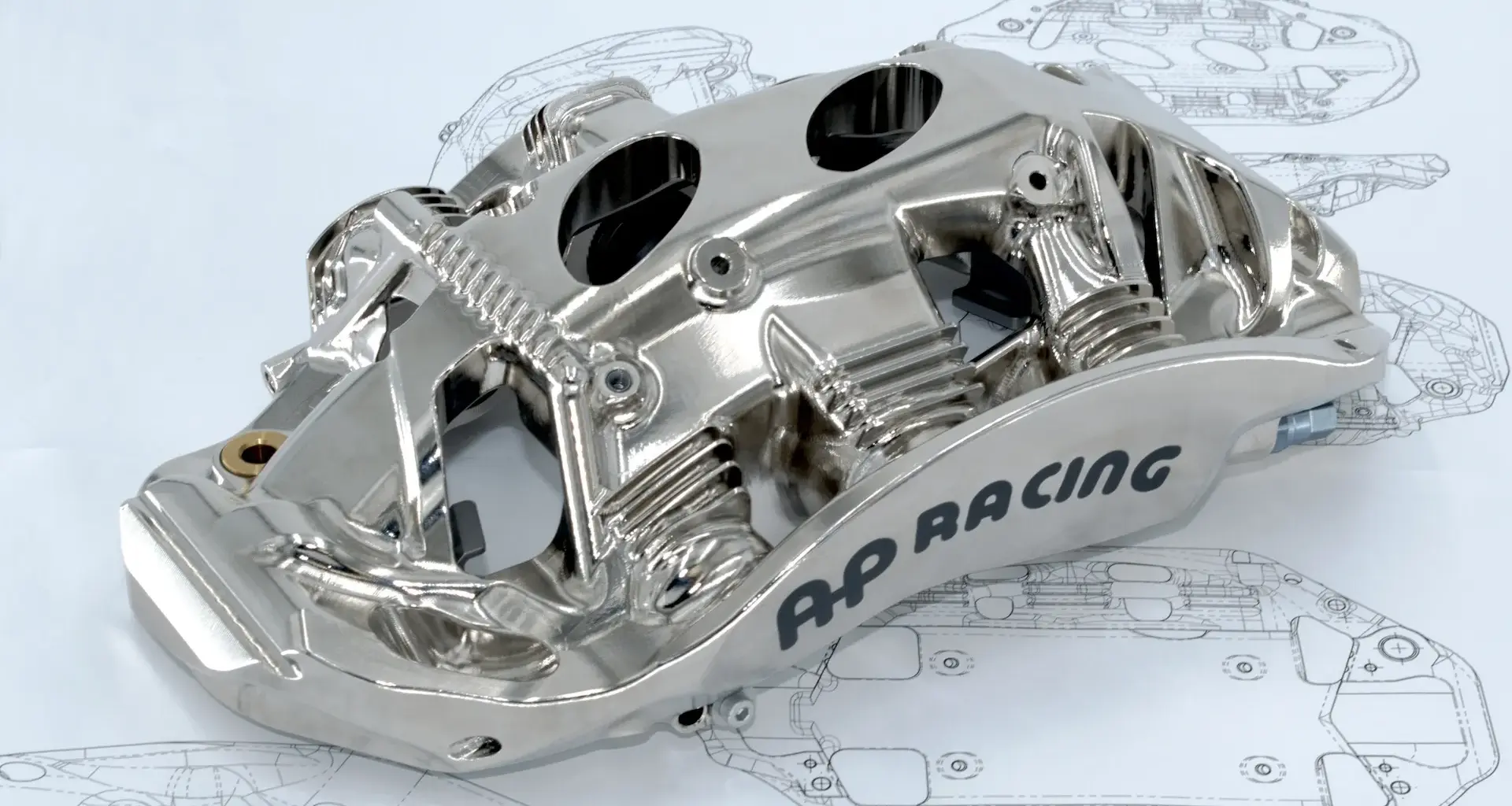 AP Racing brake caliper and clutch assembly used by Formula 1 teams for the 2026 season.