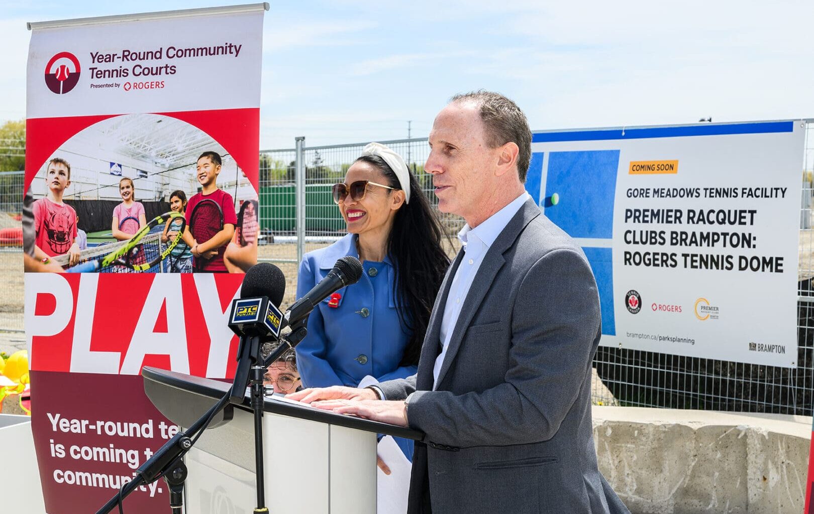 City of Brampton Welcomes a $200,000 Investment From Tennis Canada and Rogers to Expand Year-Round Tennis at Gore Meadows Community Centre