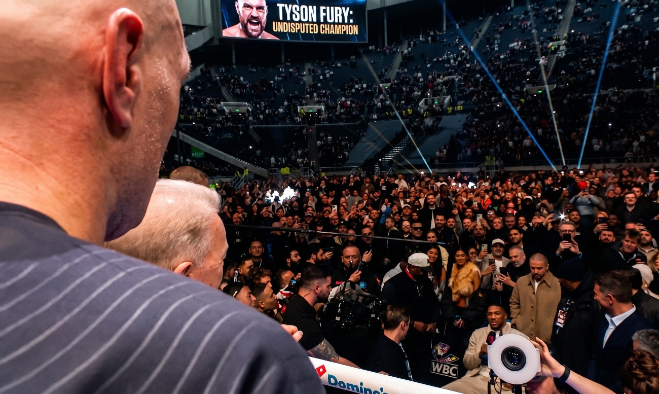 Image: George Groves Wants Tyson Fury vs Anthony Joshua at Wembley Stadium