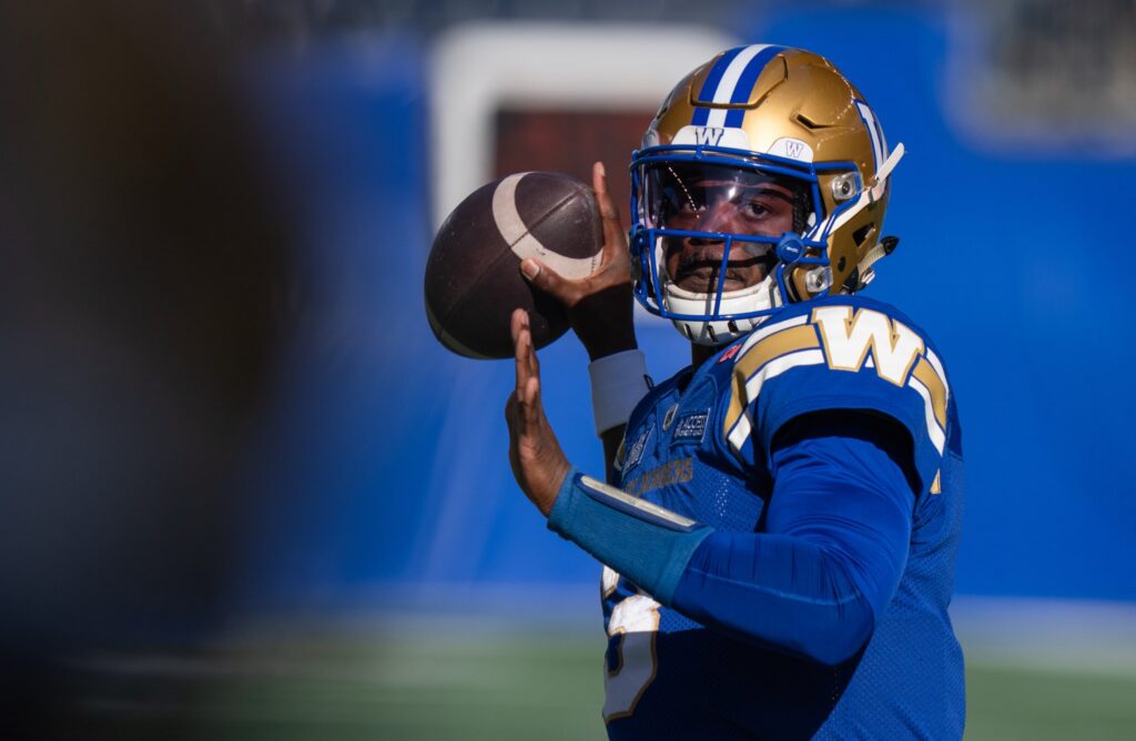 Veteran QB Terry Wilson leaves Winnipeg Blue Bombers, added to suspended list