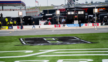 Rain has forced NASCAR to postpone the NASCAR Craftsman Truck Series North Carolina Education Lottery 200 for a second time, the race will now run Saturday at 9 PM ET.