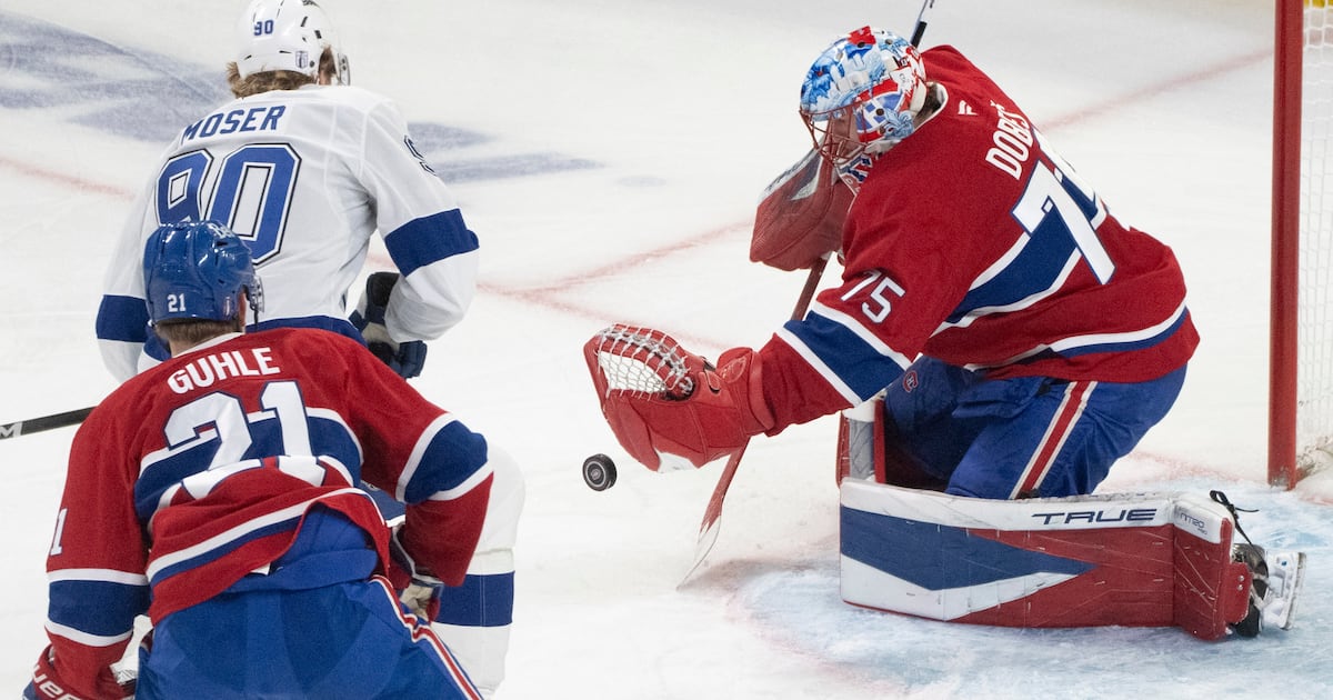 Montreal Canadiens, Tampa Bay Lightning scoreless after first period of Game 6