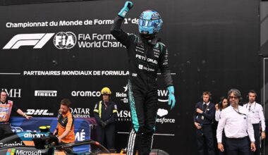 Russell storms to pole position ahead of Mercedes teammate Antonelli at Canadian GP