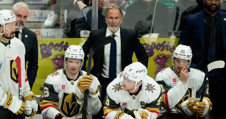 Golden Knights docked 2nd-round pick, coach fined $100K for breaking media rules
