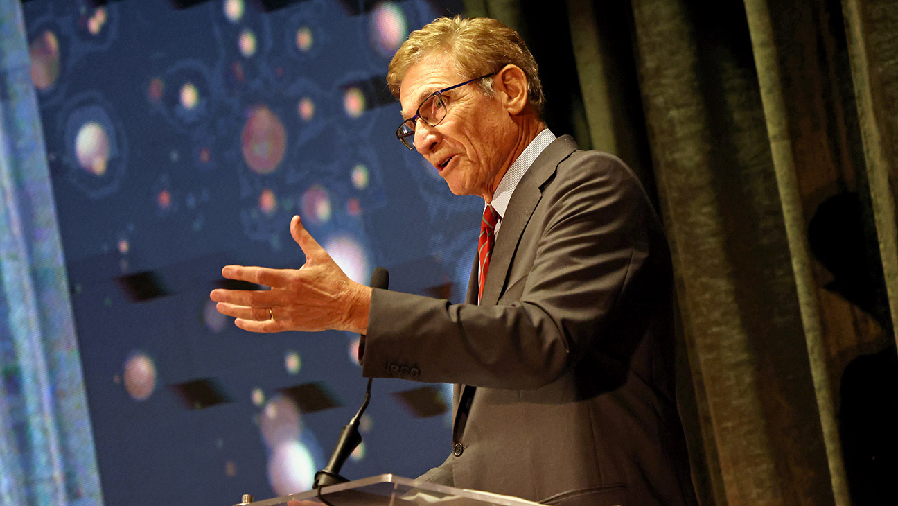 Honoree Maury Povich speaks onstage during the 18th Annual Brandon Tartikoff Legacy Awards at Beverly Wilshire, A Four Seasons Hotel on June 02, 2022 in Beverly Hills, California.