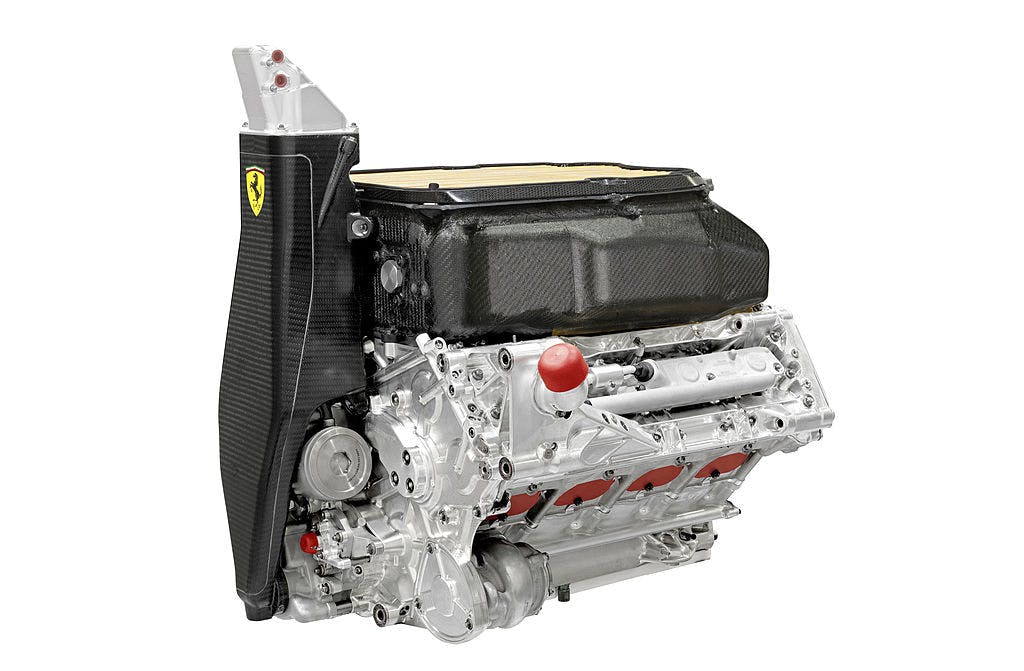 Ferrari F138  V8 engine f1