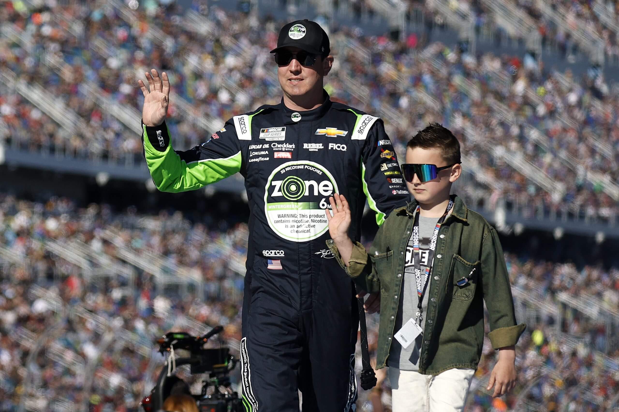 Kyle and Brexton Busch