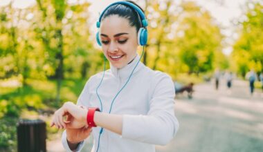 running headphones runner