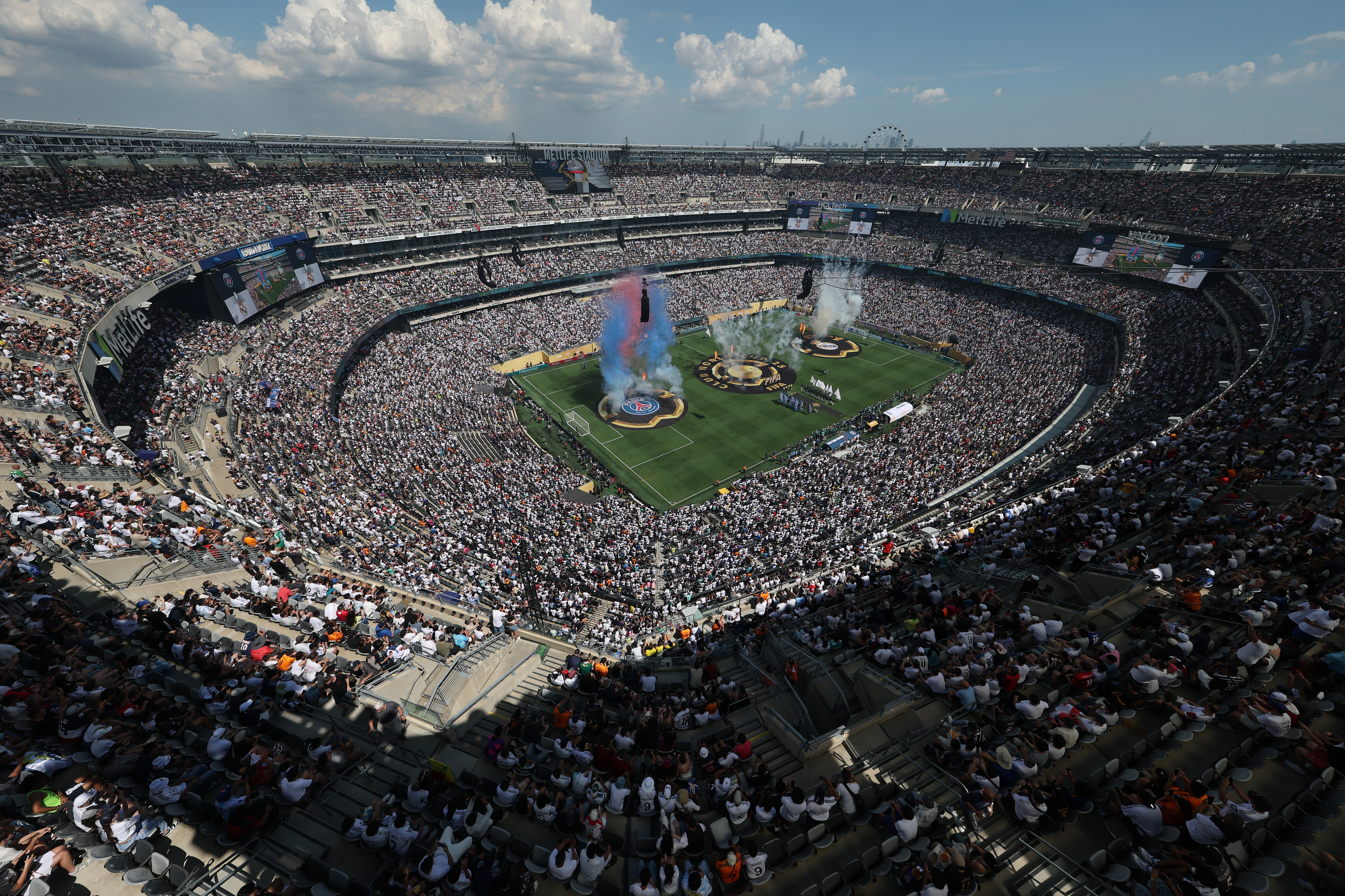 The MetLife Stadium in New Jersey will host the 2026 World Cup final, but many fans of the finalists will simply be priced out