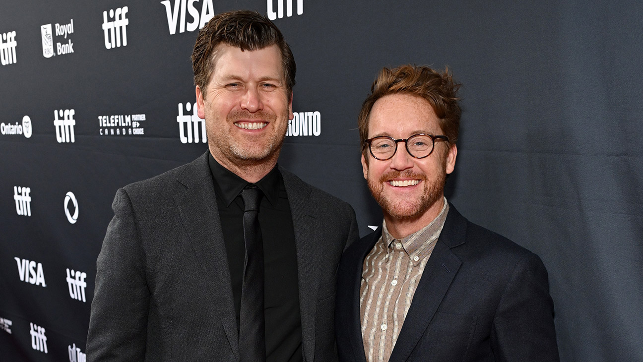 (L-R) Greg Kwedar and Clint Bentley attend Netflix's "Train Dreams" international premiere on September 09, 2025 in Toronto, Ontario.
