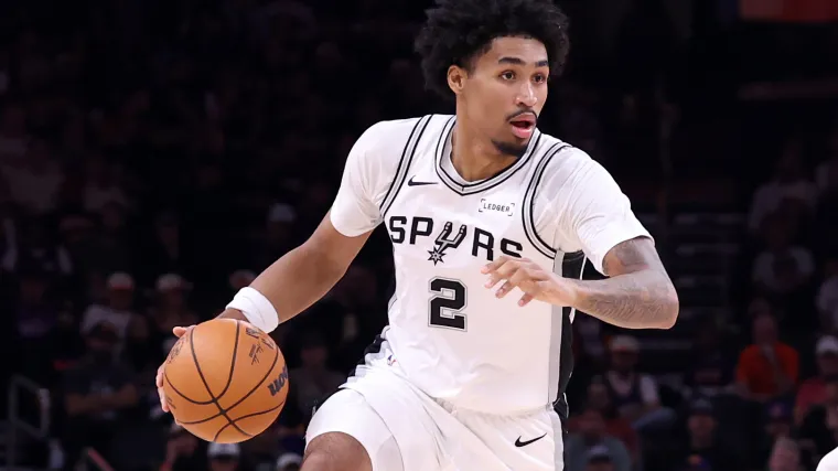 Will Spurs' Dylan Harper play in Game 3? Injury update after exiting in Oklahoma City image