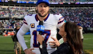 Buffalo Bills star Josh Allen recently saw some of his ultra exclusive trading cards sell for $1,350,000 at Fanatics Collect auction.