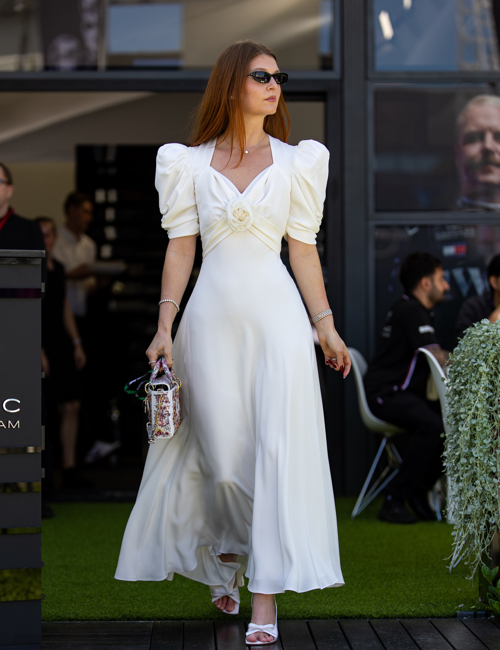 MELBOURNE, AUSTRALIA - MARCH 5: Cassidy Towriss walks in the paddock during previews ahead of the F1 Grand Prix of Australia at Albert Park Grand Prix Circuit on March 5, 2026 in Melbourne, Australia. (Photo by Kym Illman/Getty Images)