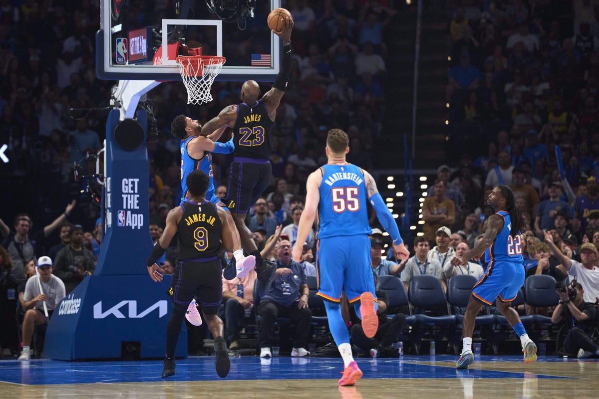 Lakers-Thunder preview: Without Luka to start, can LeBron’s banged-up group keep up?