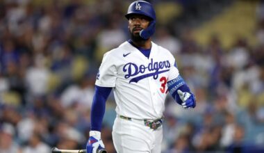 Amid hot stretch, Dodgers’ Teoscar Hernández bound for IL with hamstring injury