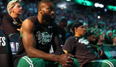 Jaylen Brown on Celtics future, NBA fine: ‘I can play in Boston for the next 10 years’
