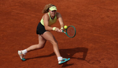 Andeeva overcomes Golubic in three sets to reach Rome fourth round