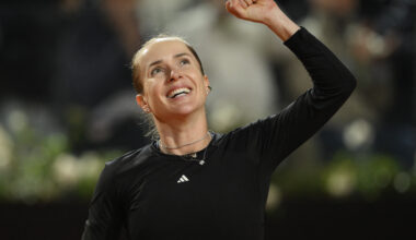 Svitolina saves 16 break points, stuns Rybakina to reach first Rome semifinal since 2018