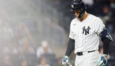 Aaron Judge struggling with rest of Yankees: ‘I’m not doing nothin’ at the plate’