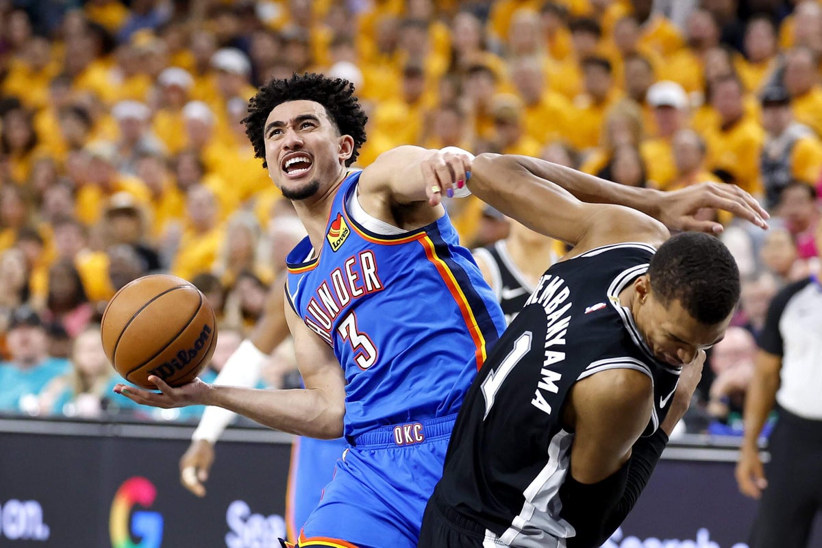 Jared McCain erupts as Thunder weather Spurs’ fast start, seize 2–1 series lead