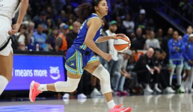Azzi Fudd shines in first career start, leading Dallas Wings to victory