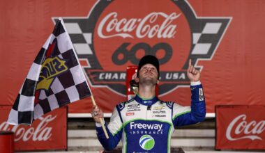 ‘This one is for Kyle’: Daniel Suárez captures emotional win in NASCAR’s Coke 600
