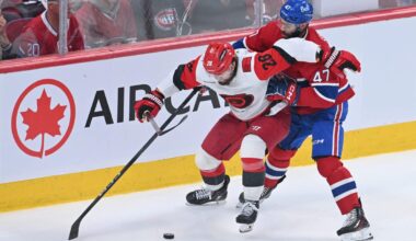 How the Carolina Hurricanes are beating the Montreal Canadiens at the matchup game