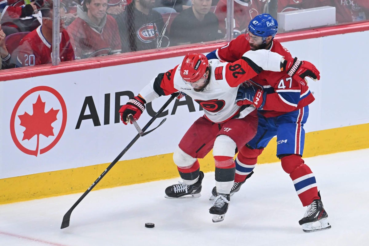 How the Carolina Hurricanes are beating the Montreal Canadiens at the matchup game