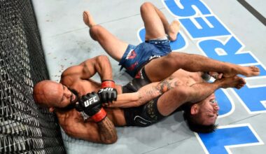 Georges St-Pierre stunned by Demetrious Johnson’s famous armbar lesson