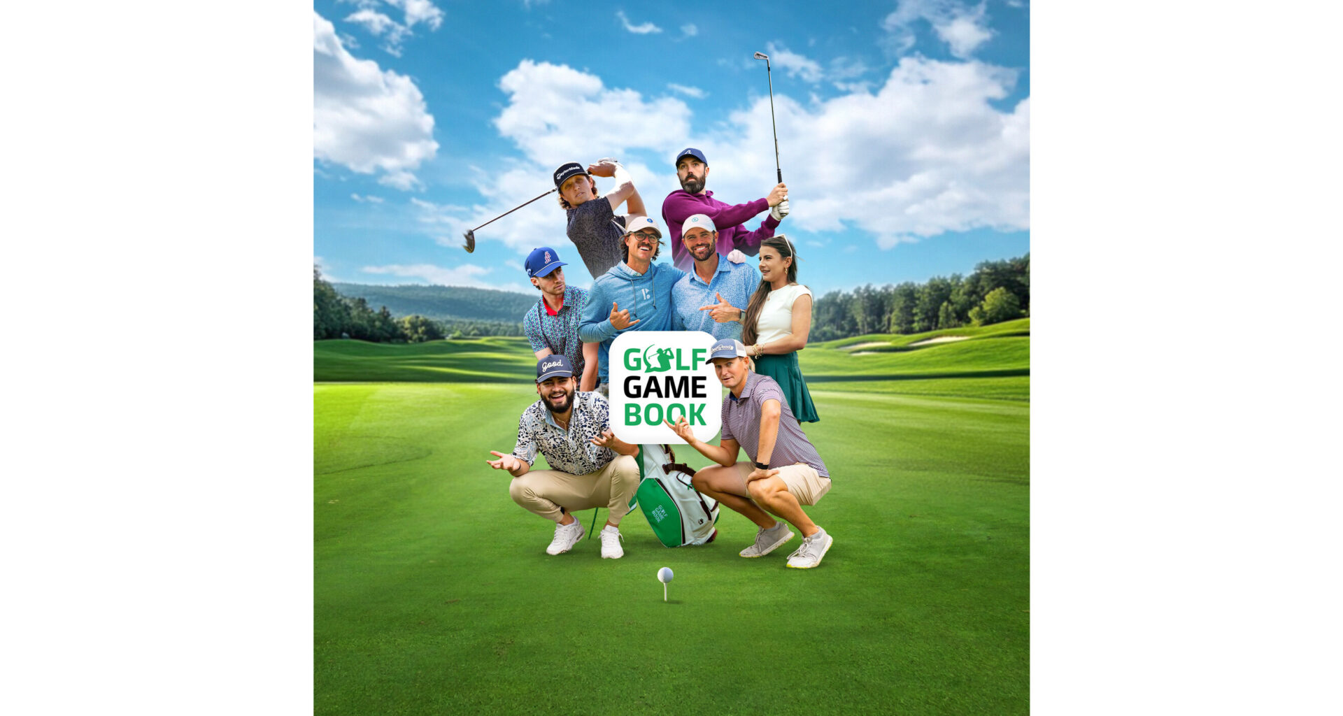 Golf GameBook partners with leading influencers Grant Horvat, Good Good and Rick Shiels