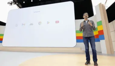 Google CEO Sundar Pichai at Google I/O