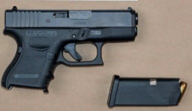 45 illegal guns seized in mississauga and brampton so far this year.