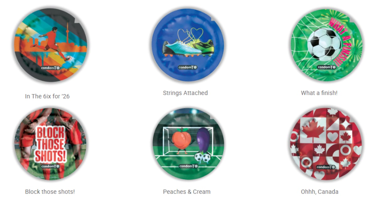 Health unit handing out soccer-insured condoms during FIFA World Cup in Toronto
