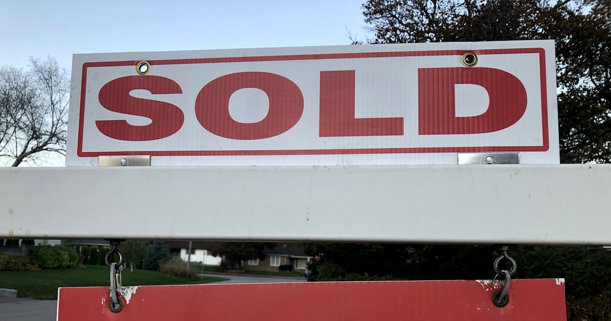 Canada real estate: Home sales down from last year