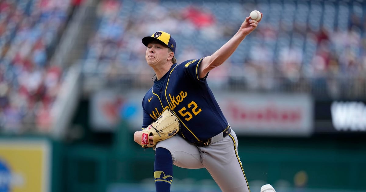 Kyle Harrison has another strong start as Milwaukee Brewers beat Washington Nationals