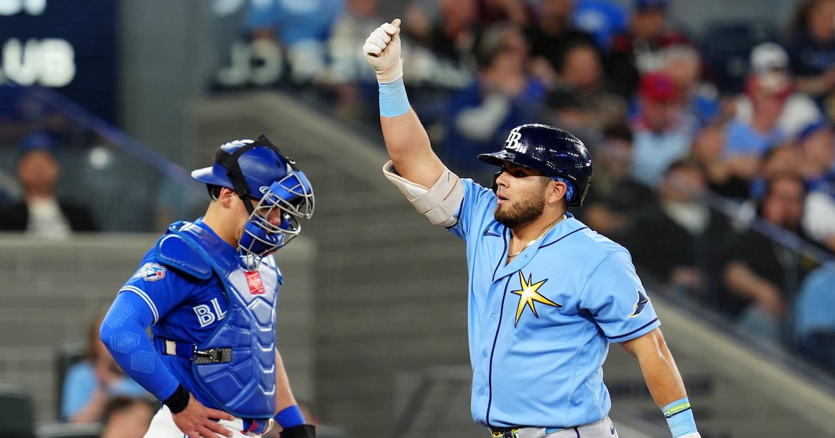Aranda homers, drives in three as AL East-leading Tampa Bay Rays beat Toronto Blue Jays for 15th win in 17