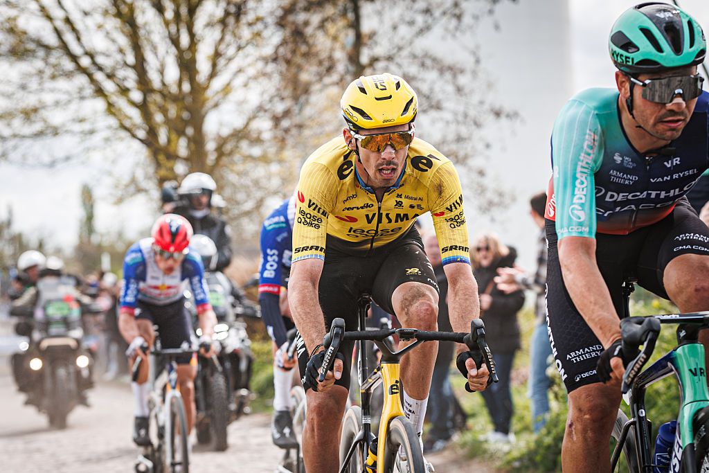 Laporte Laporte racing during Paris Roubaix